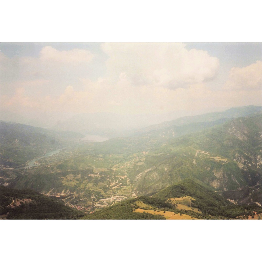 Vintage 1999 USAF Aerial Photos Bosnia Balkans Mountains Rivers Lot of 11 - Picture 6 of 11